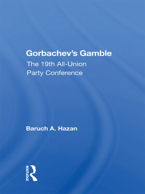 cover image of Gorbachev's Gamble